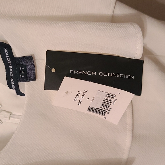 French Connection SMR white romper with pockets, size 4 - Picture 7 of 7